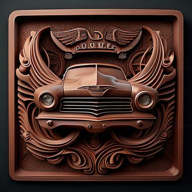 3D модель Dodge Custom (STL)